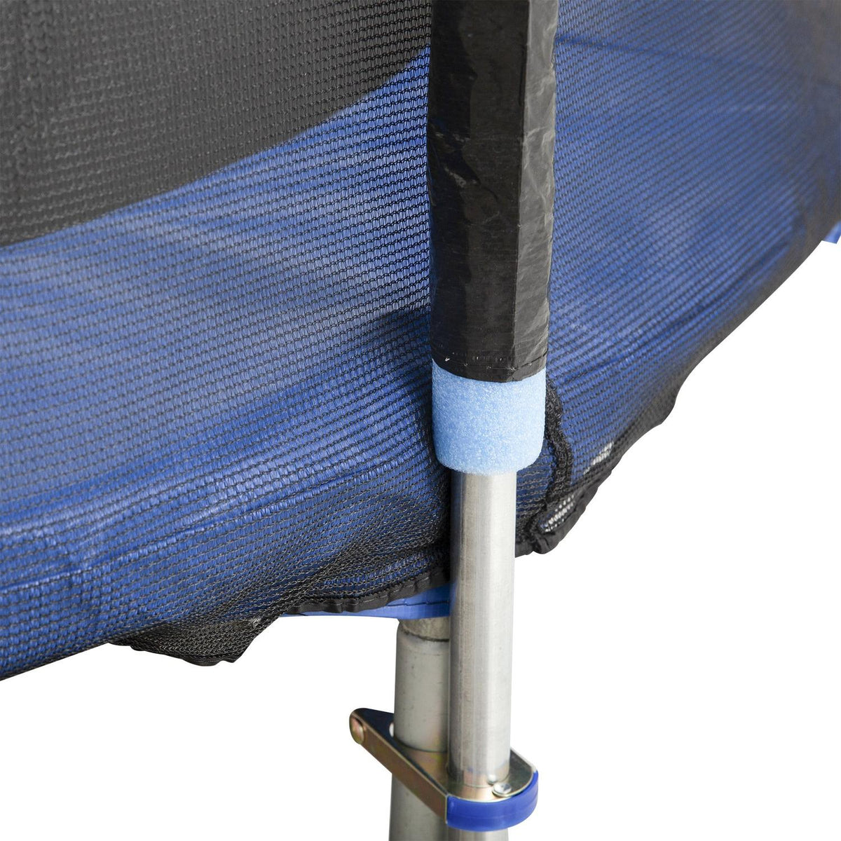 Trampoline Accessory Set Edge Cover, Safety Net, Weather Tarpaulin, For 8Ft-15Ft, Ø 305Cm, Blue