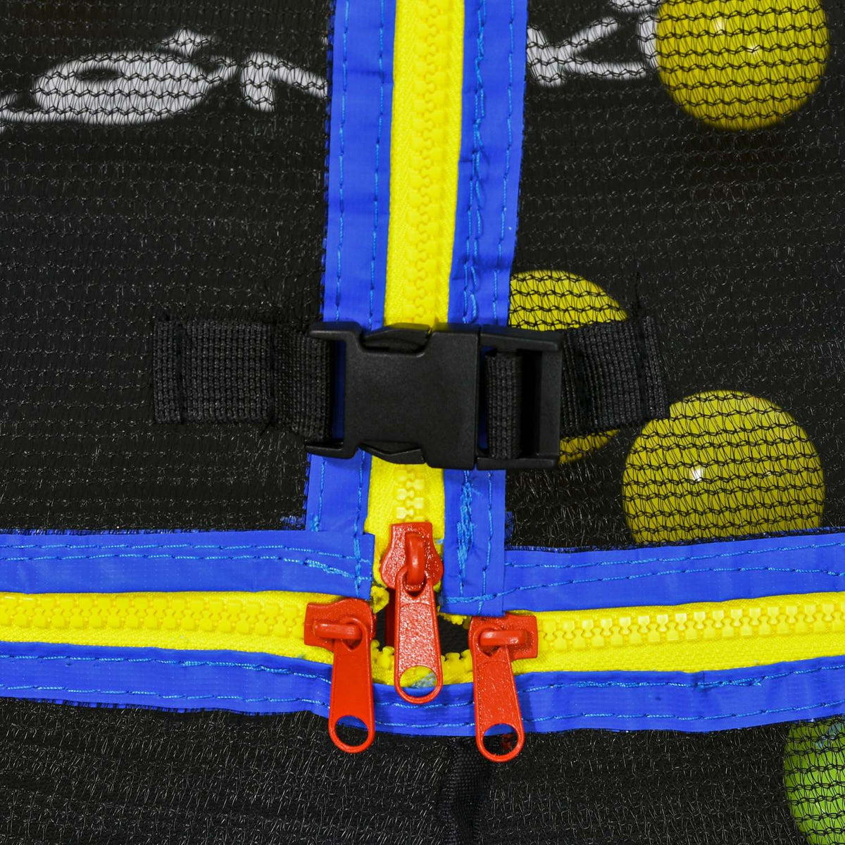 Trampoline Children'S Trampoline Safety Net Diameter 140 Cm Garden Trampoline Basketball Hoop Basketball 20 Balls 3-10 Years Blue