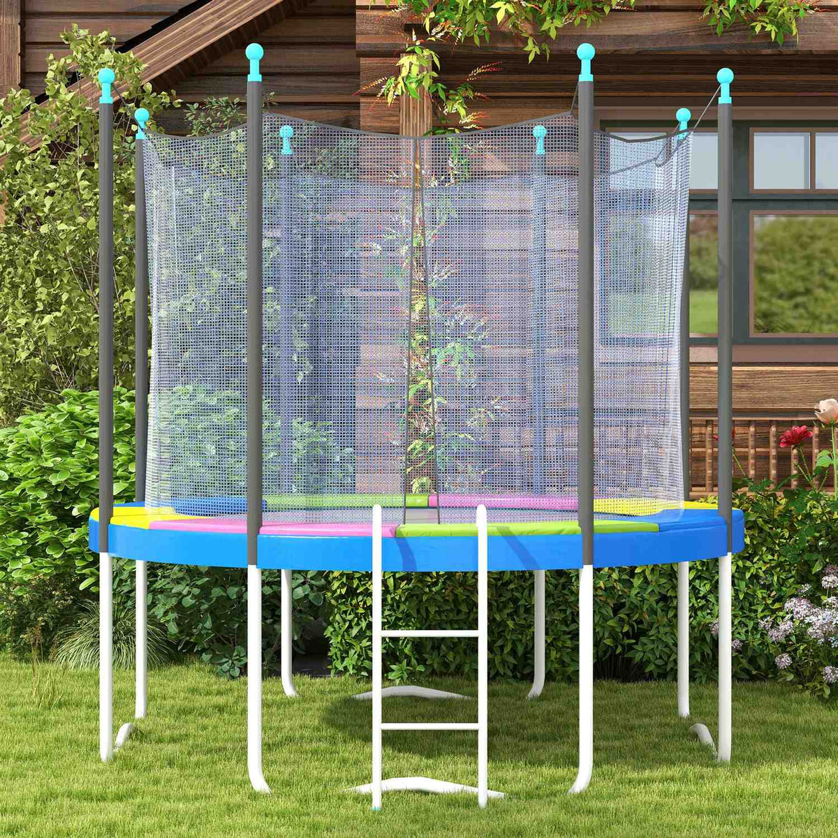 Trampoline Edge Cover Ø244 Cm, Uv Protection, Weatherproof, Trampoline Accessories