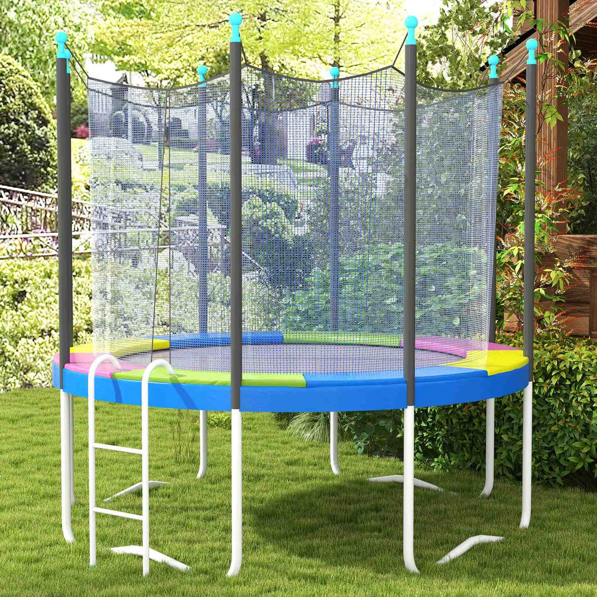 Trampoline Edge Cover Ø244 Cm, Uv Protection, Weatherproof, Trampoline Accessories