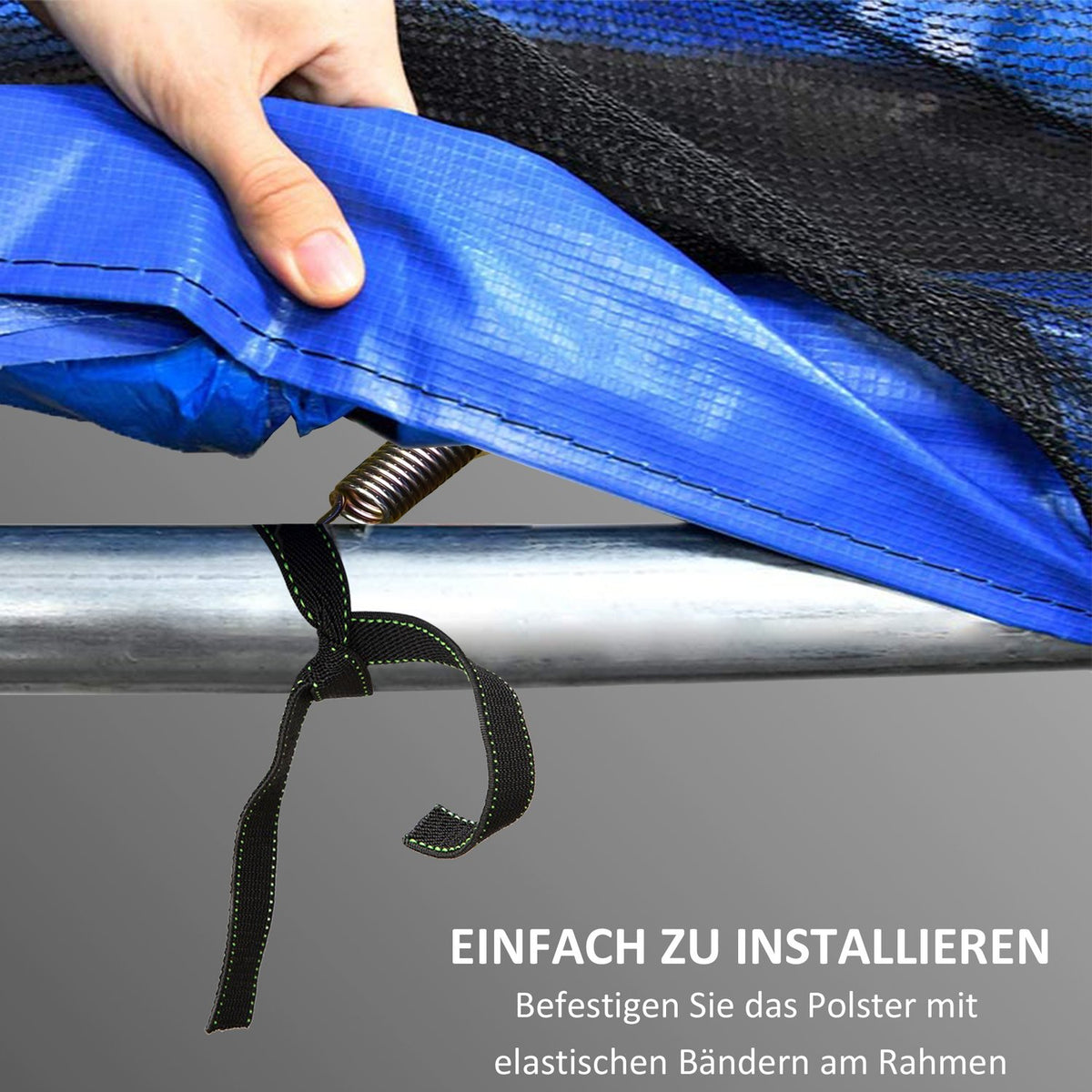 Trampoline Edge Cover Ø244 Cm, Uv Protection, Weatherproof, Trampoline Accessories