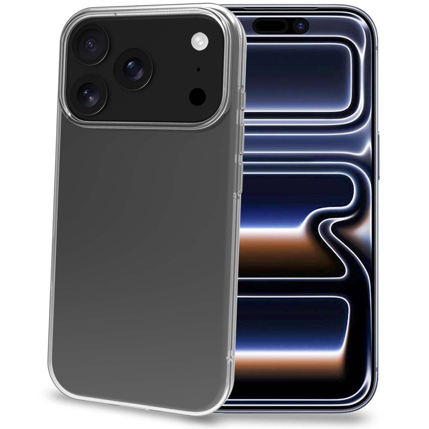 Transparent TPU Cover for iPhone 18/17 Pro