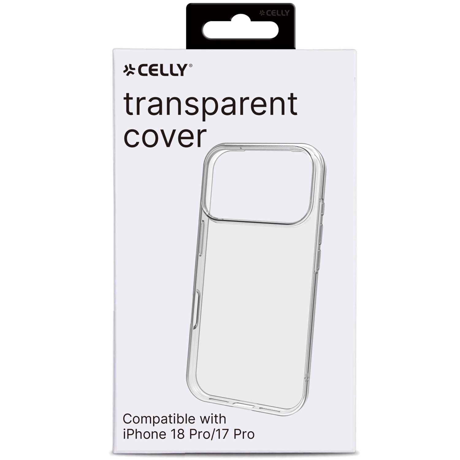 Transparent TPU Cover for iPhone 18/17 Pro