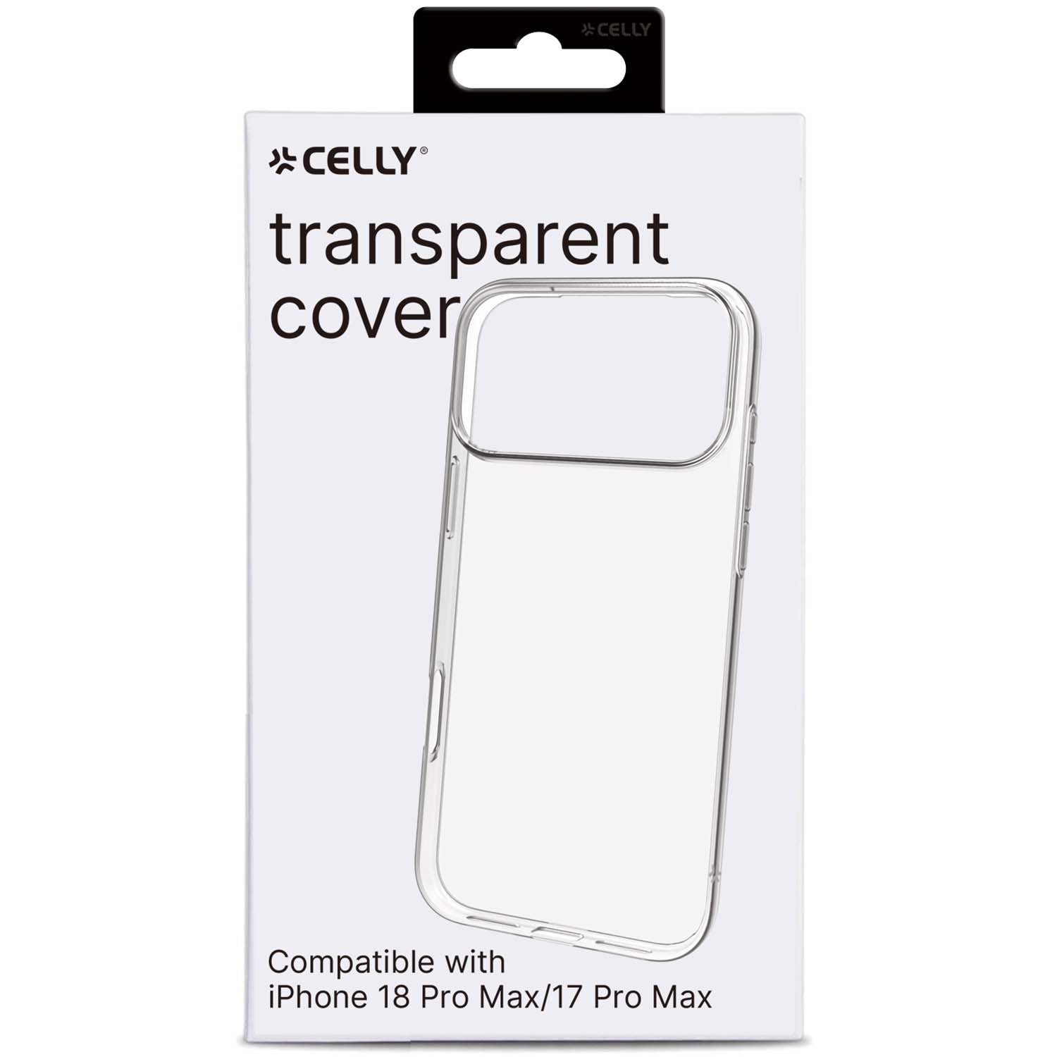 Transparent TPU Cover for iPhone 18/17 Pro Max