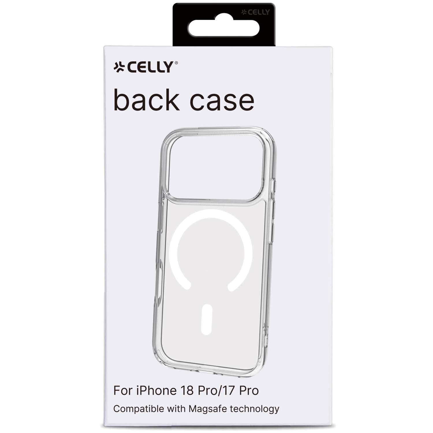 Transparent TPU MagSafe Case for iPhone 18/17 Pro