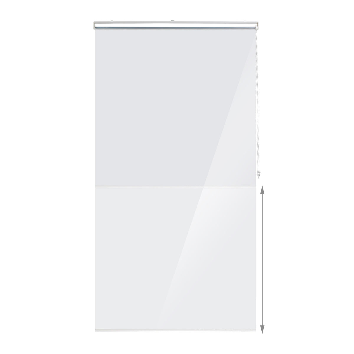 Transparent Water-Repellent Bathroom Roller Blind