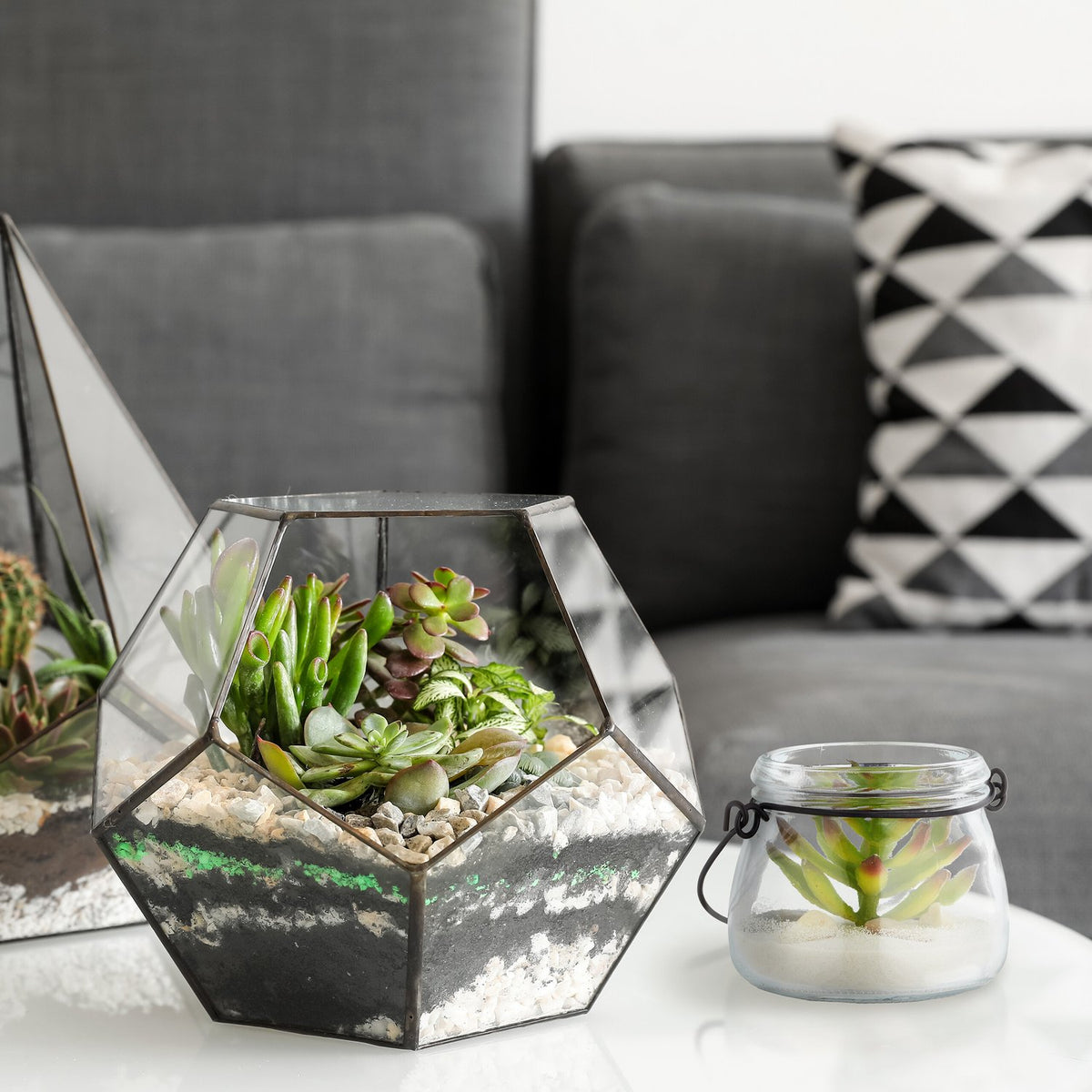 Transparent wind light set of 12