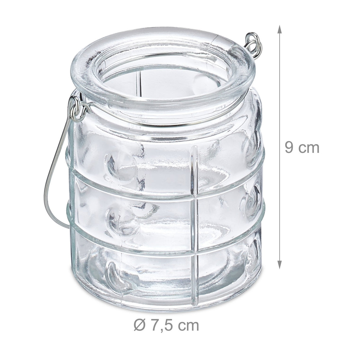 Transparent wind light set of 12