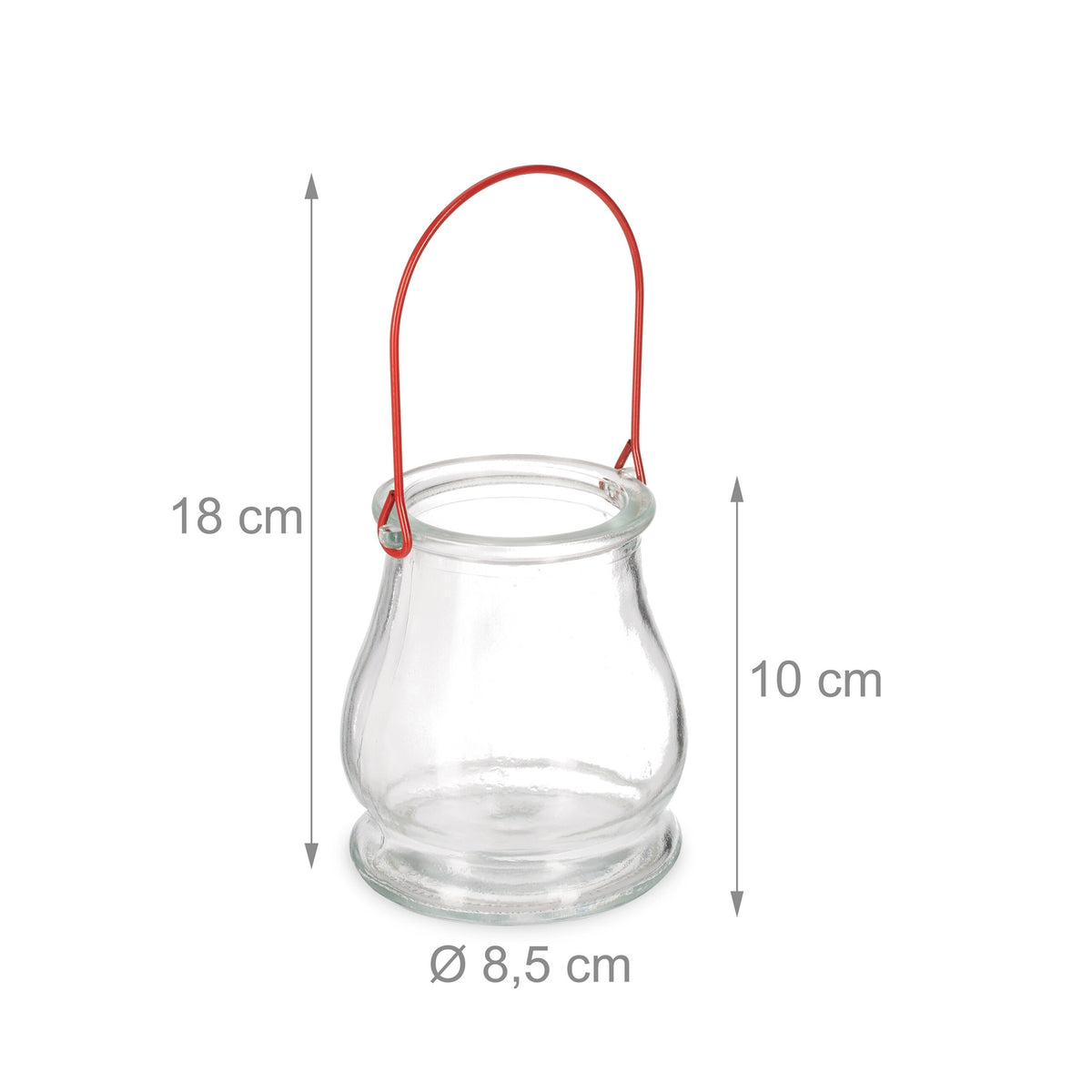 Transparent wind light set of 12
