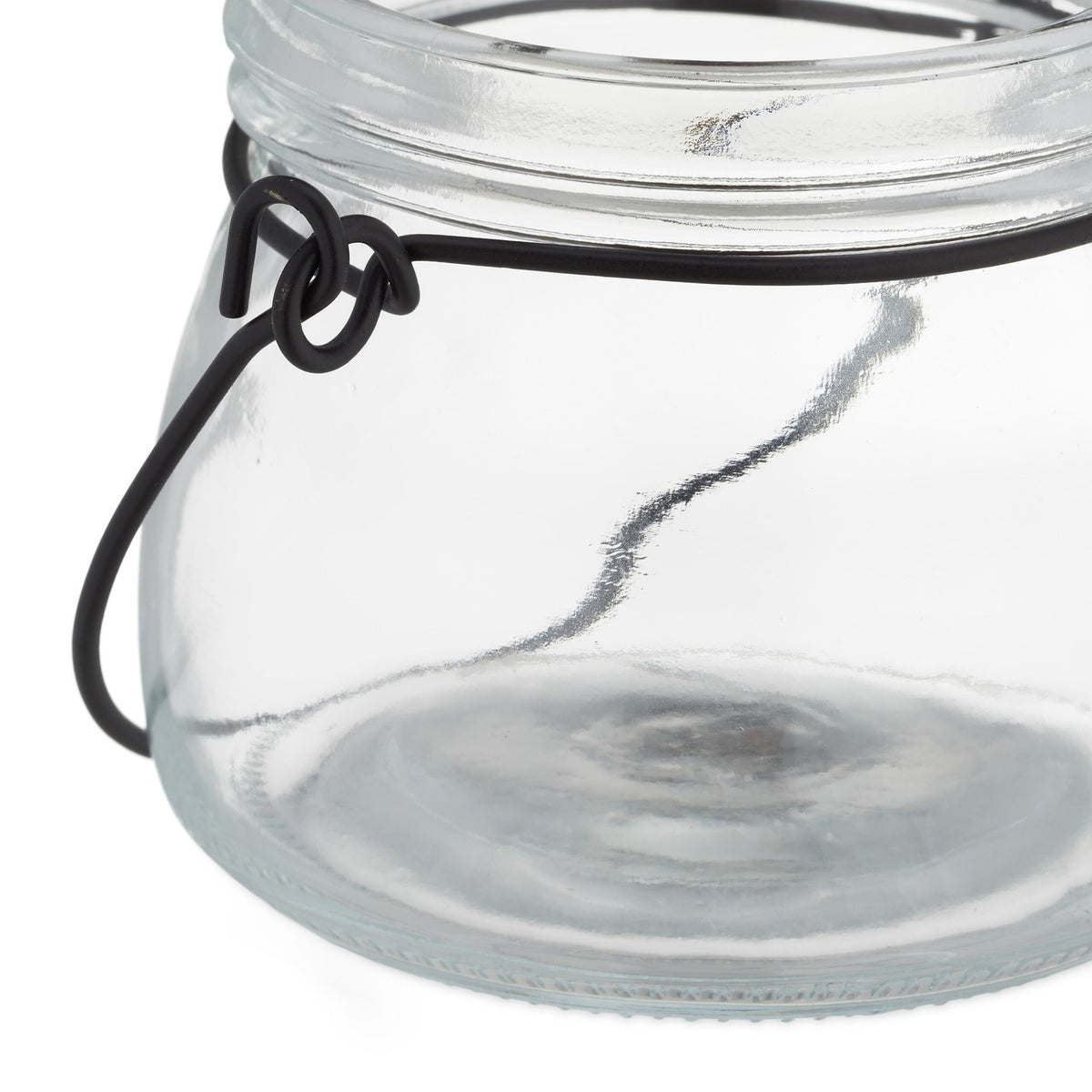 Transparent wind light set of 12