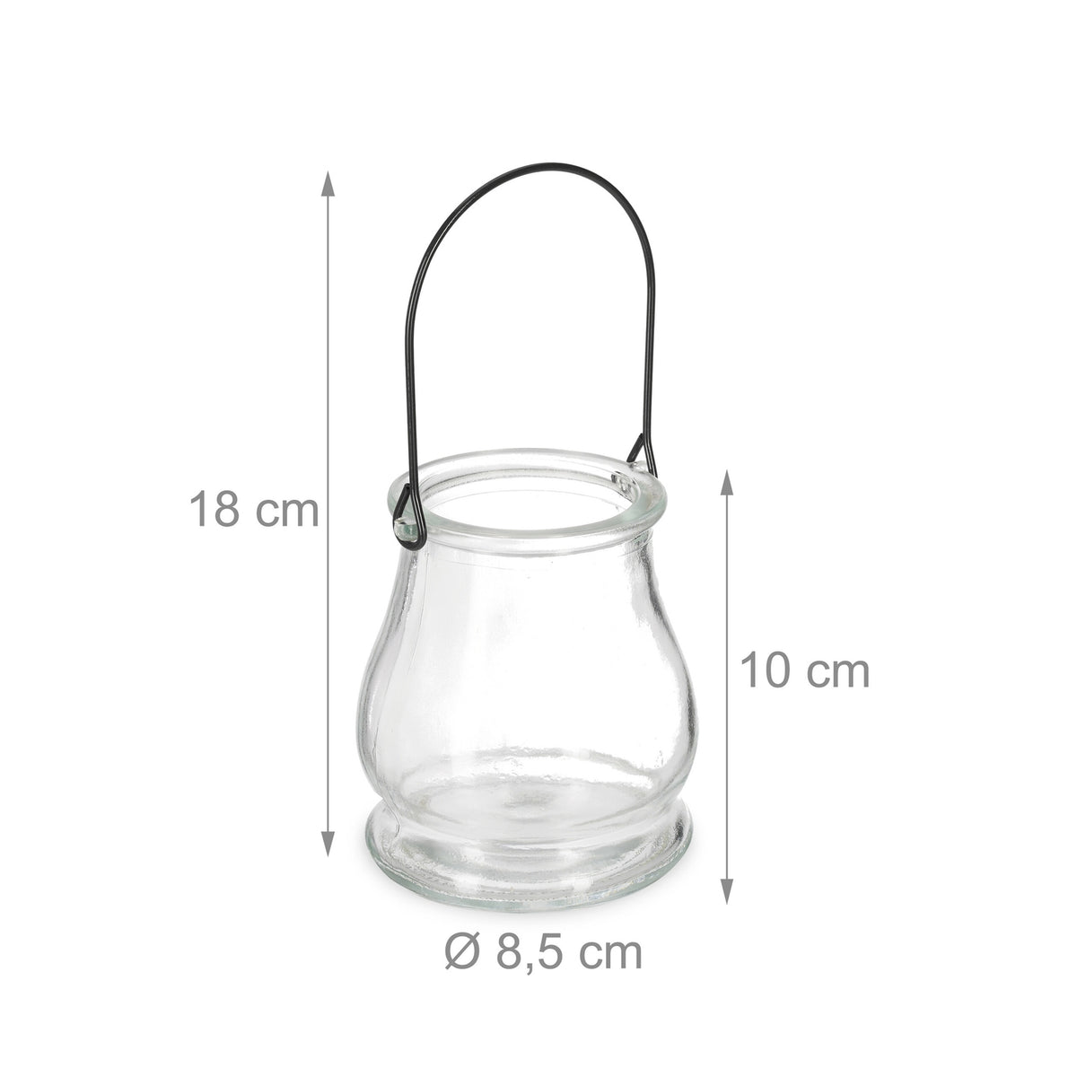 Transparent wind lights set of 20