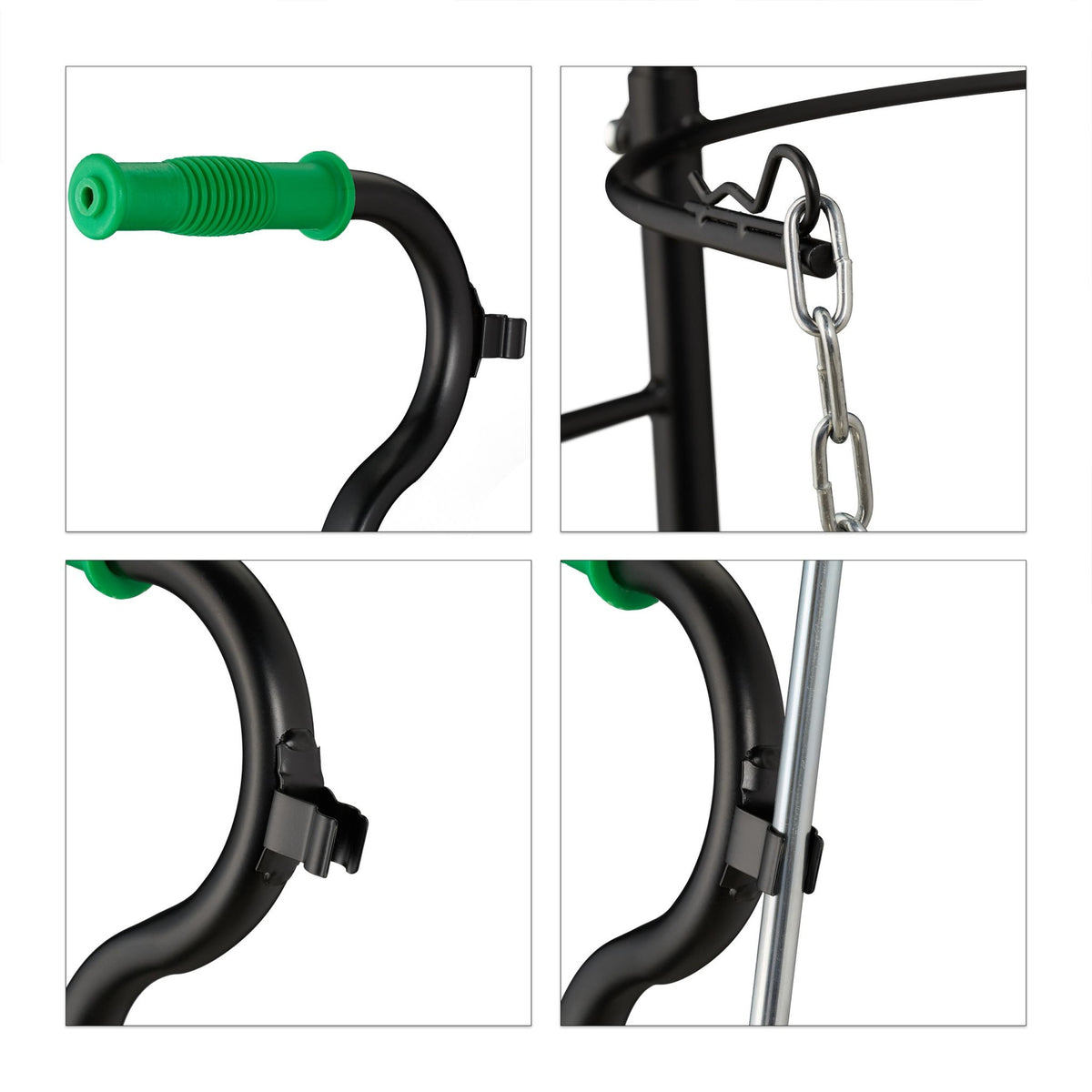 Transport cart for gas cylinder