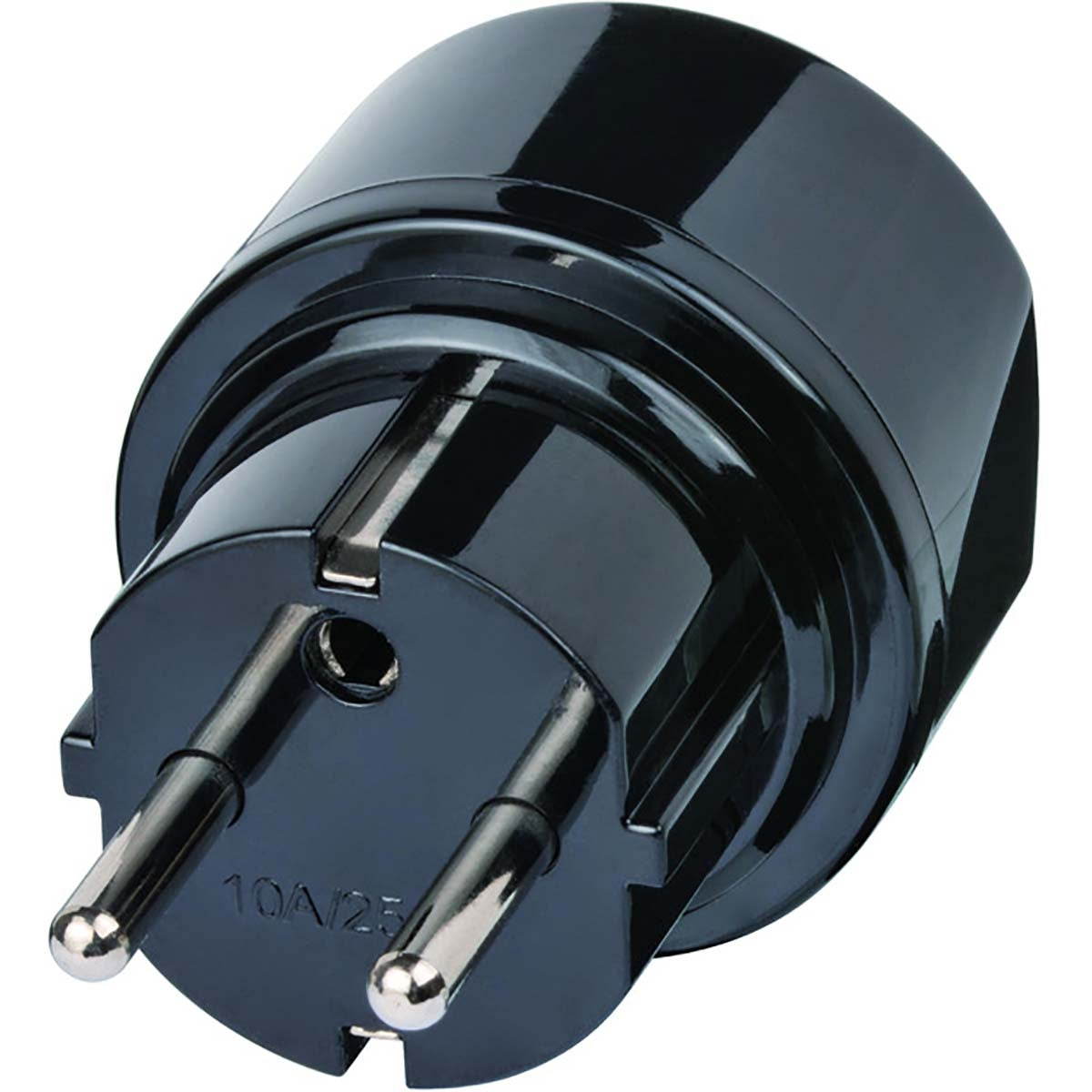 Travel Adapter CH-to-Europe Earthed