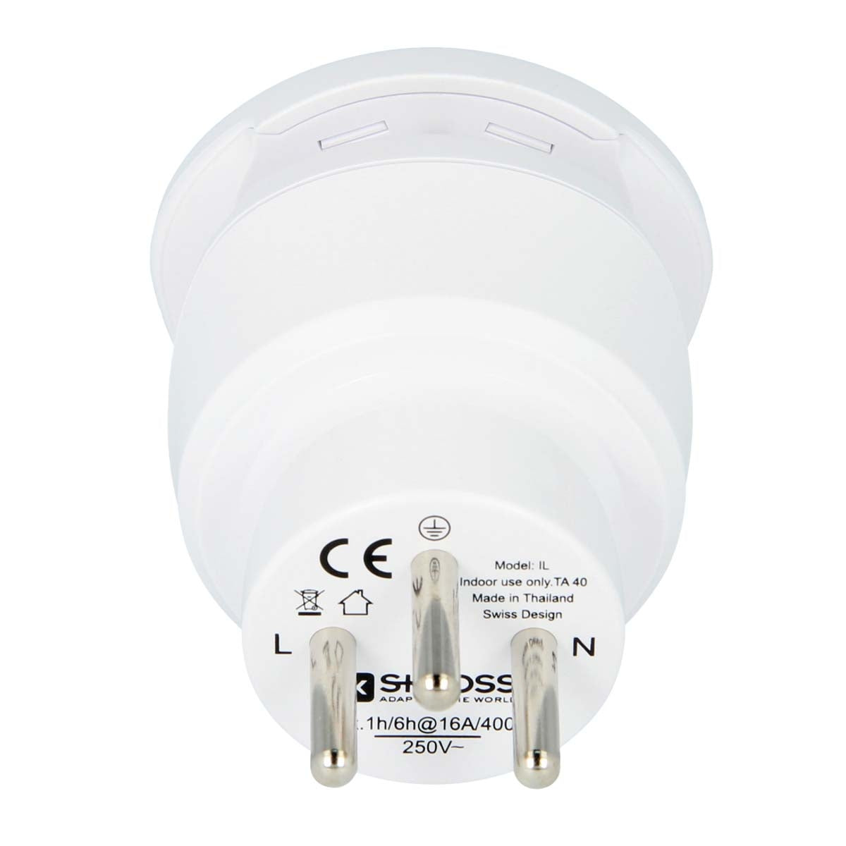 Travel Adapter Combo - World-to-Israel Grounded
