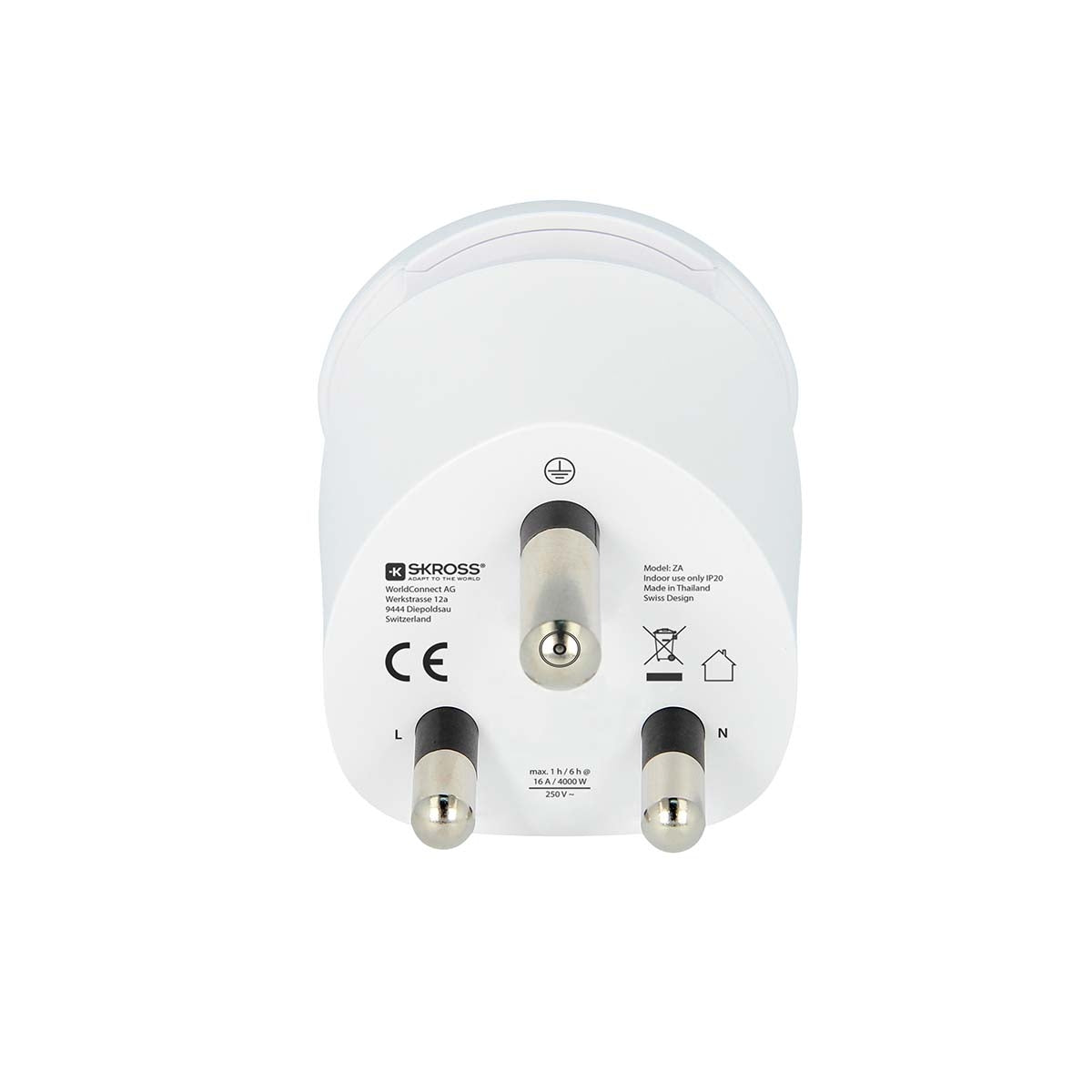 Travel Adapter Combo - World-to-South Africa Grounded