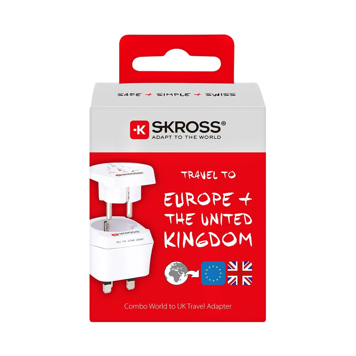 Travel Adapter Combo - World-to-UK Earthed