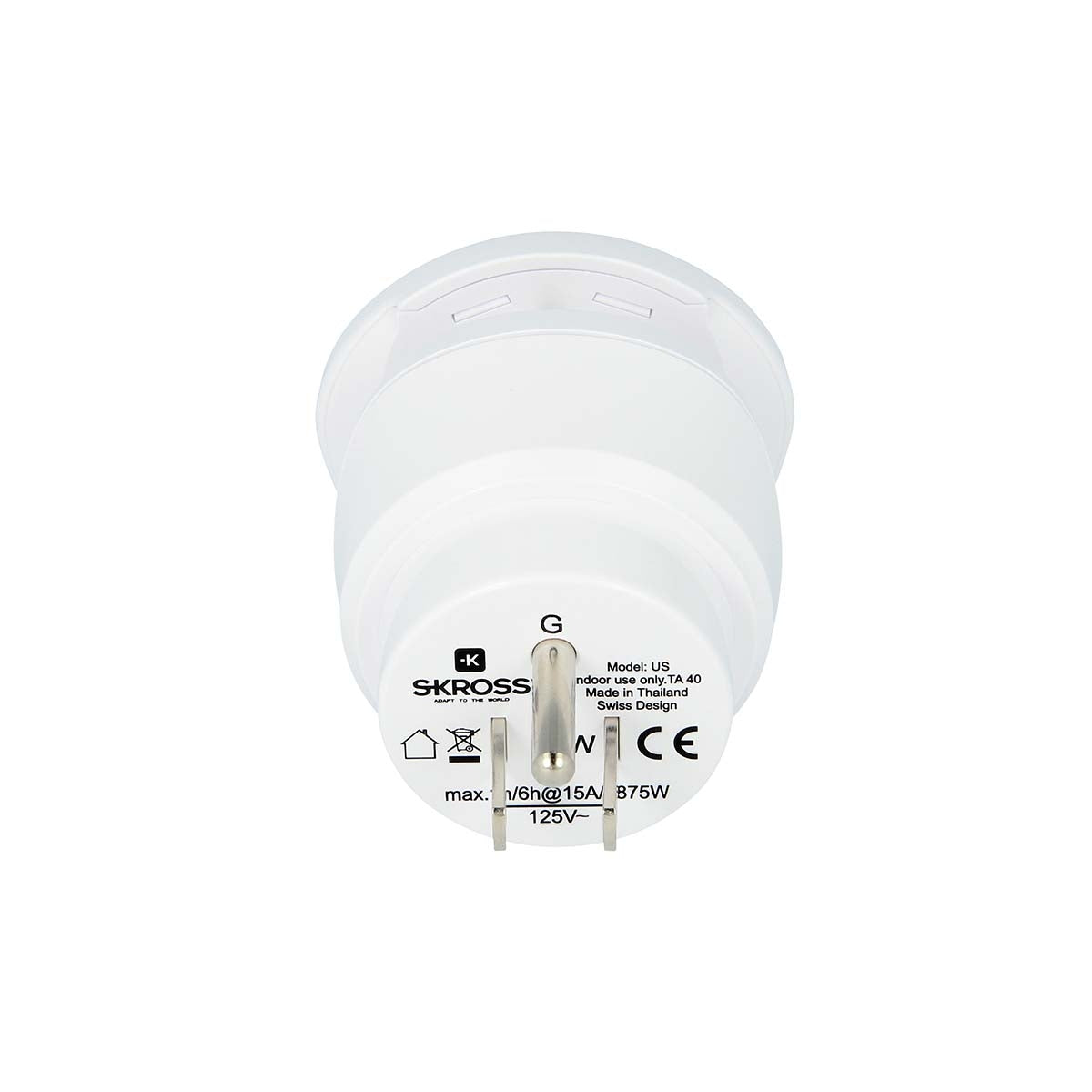 Travel Adapter Combo - World-to-USA Grounded