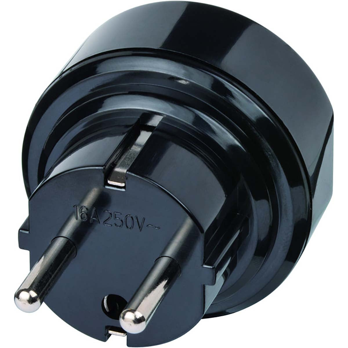 Travel Adapter GB-to-Europe Earthed