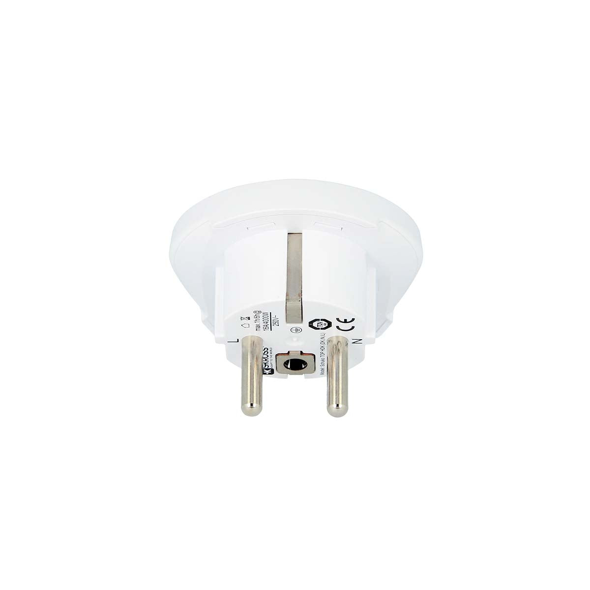 Travel Adapter India / Israel / Denmark to Europe