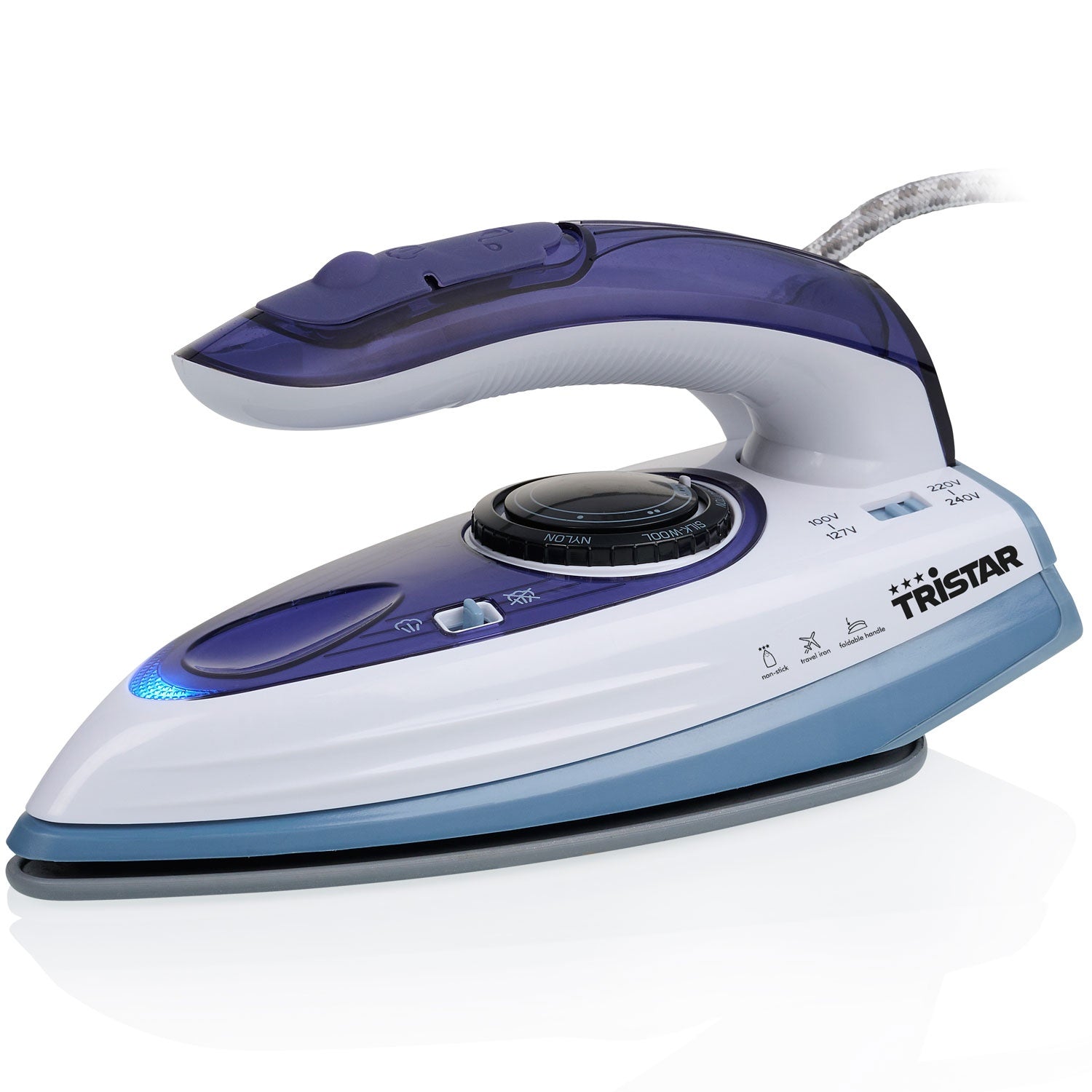 Travel iron Foldable 1000Watt