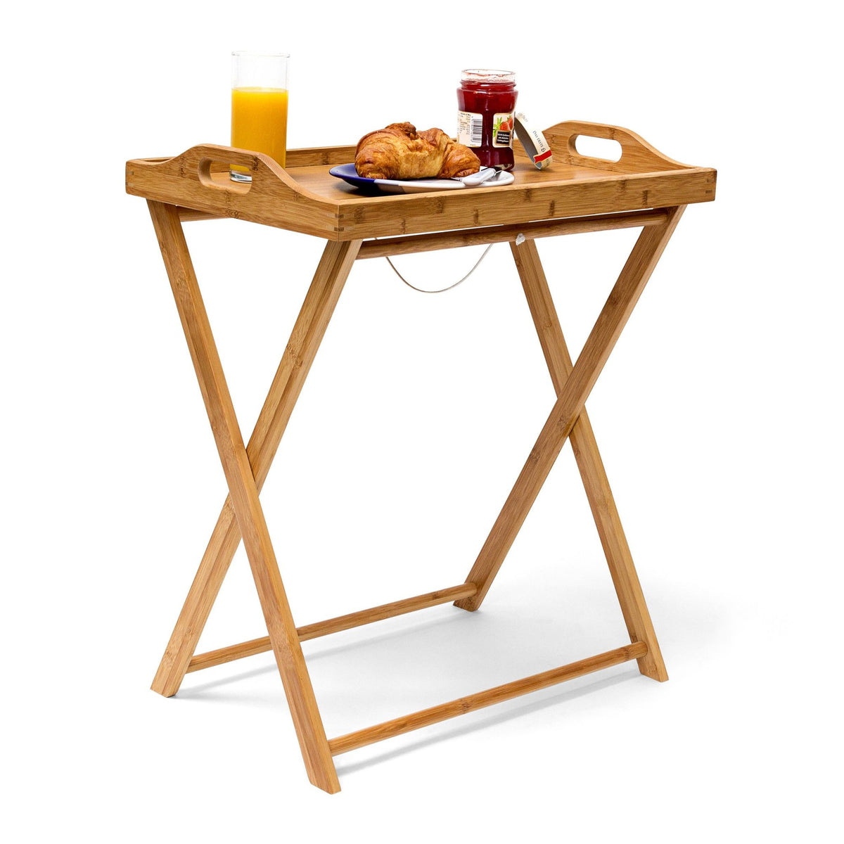Tray table bamboo 63.5 cm natural