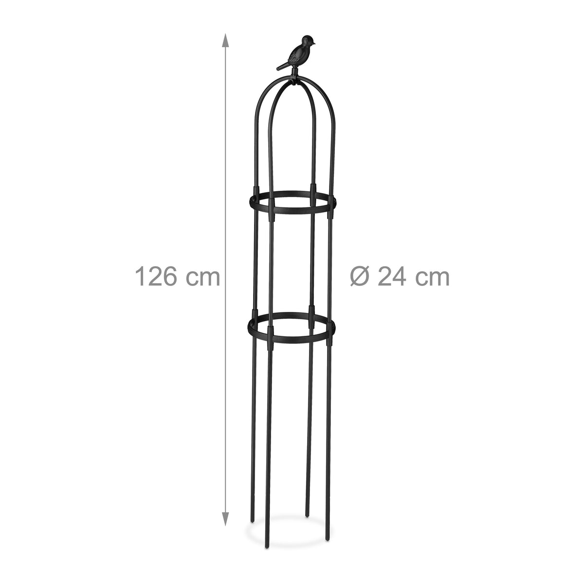 Trellis 126 cm set of 2