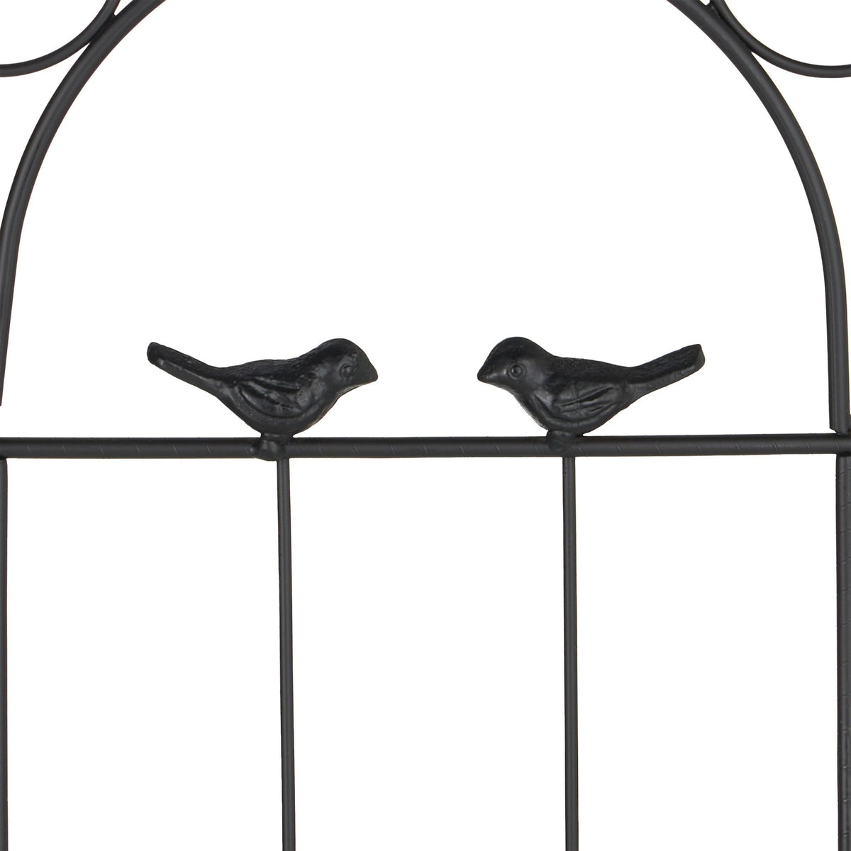 Trellis 150 cm set of 2 black