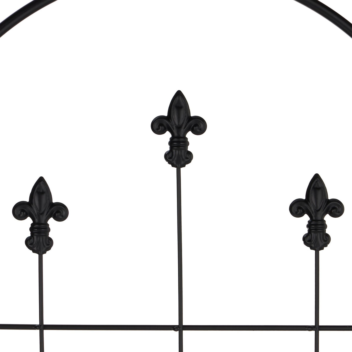 Trellis 180 cm set of 2 black