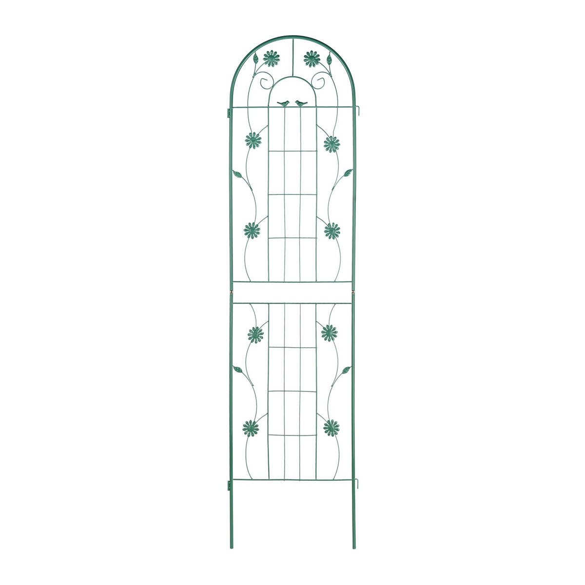 Trellis 200 cm set of 2 green