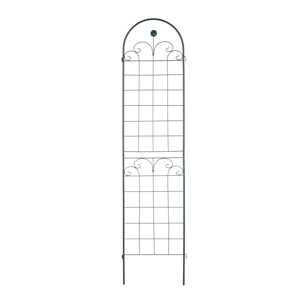 Trellis 220 cm set of 2 green