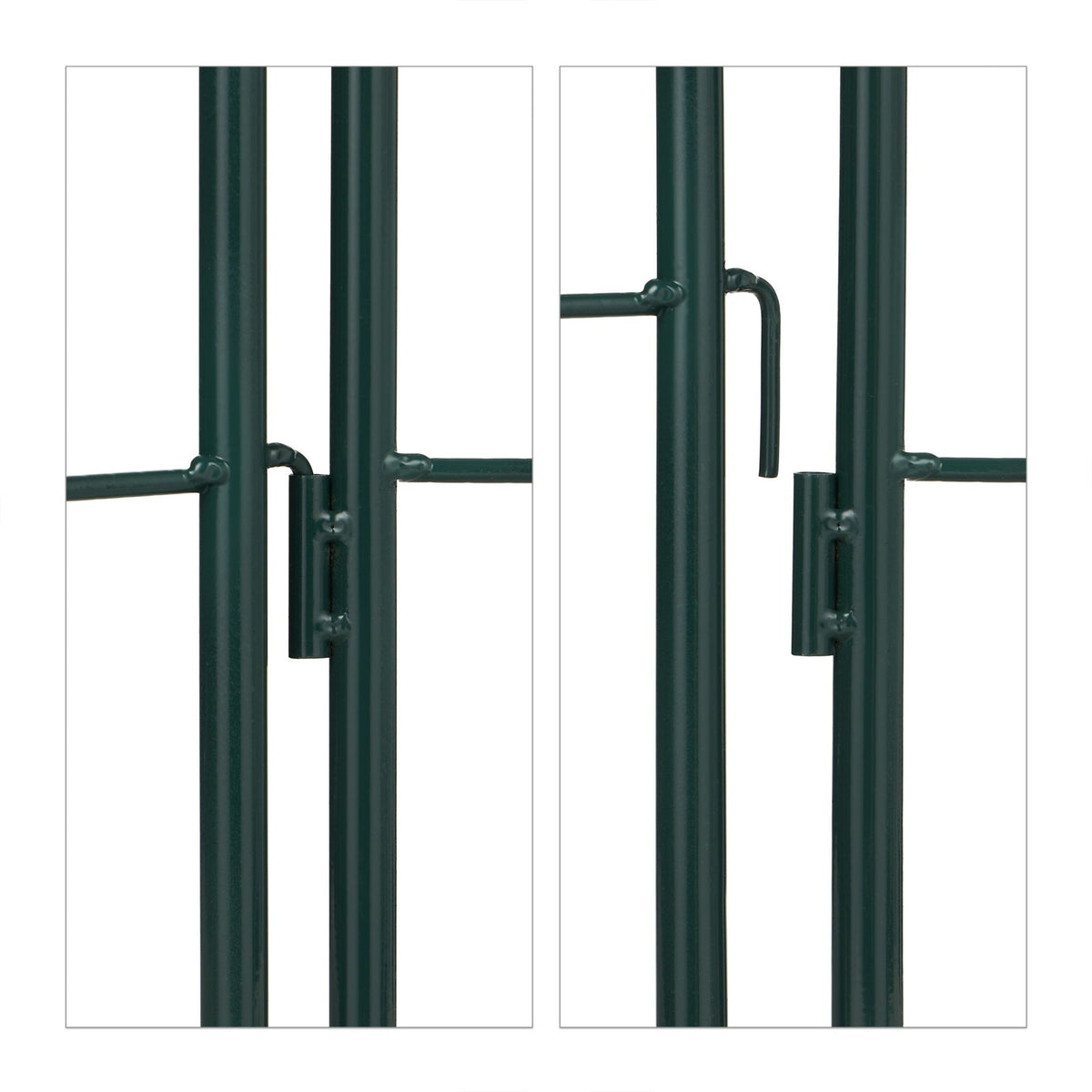 Trellis 220 cm set of 2 green