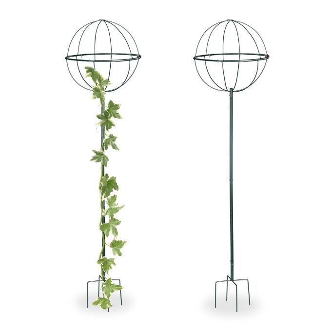 Trellis globe set in two
