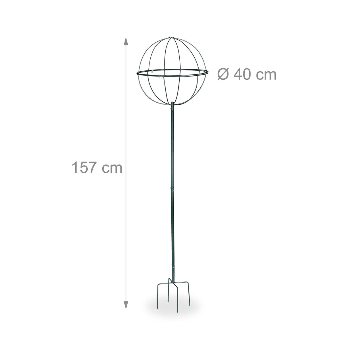 Trellis globe set in two