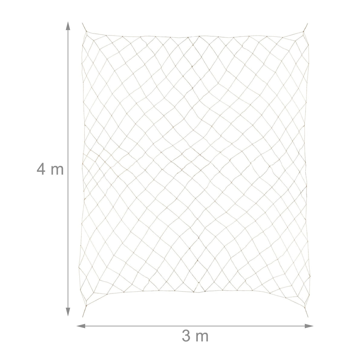 Trellis net jute