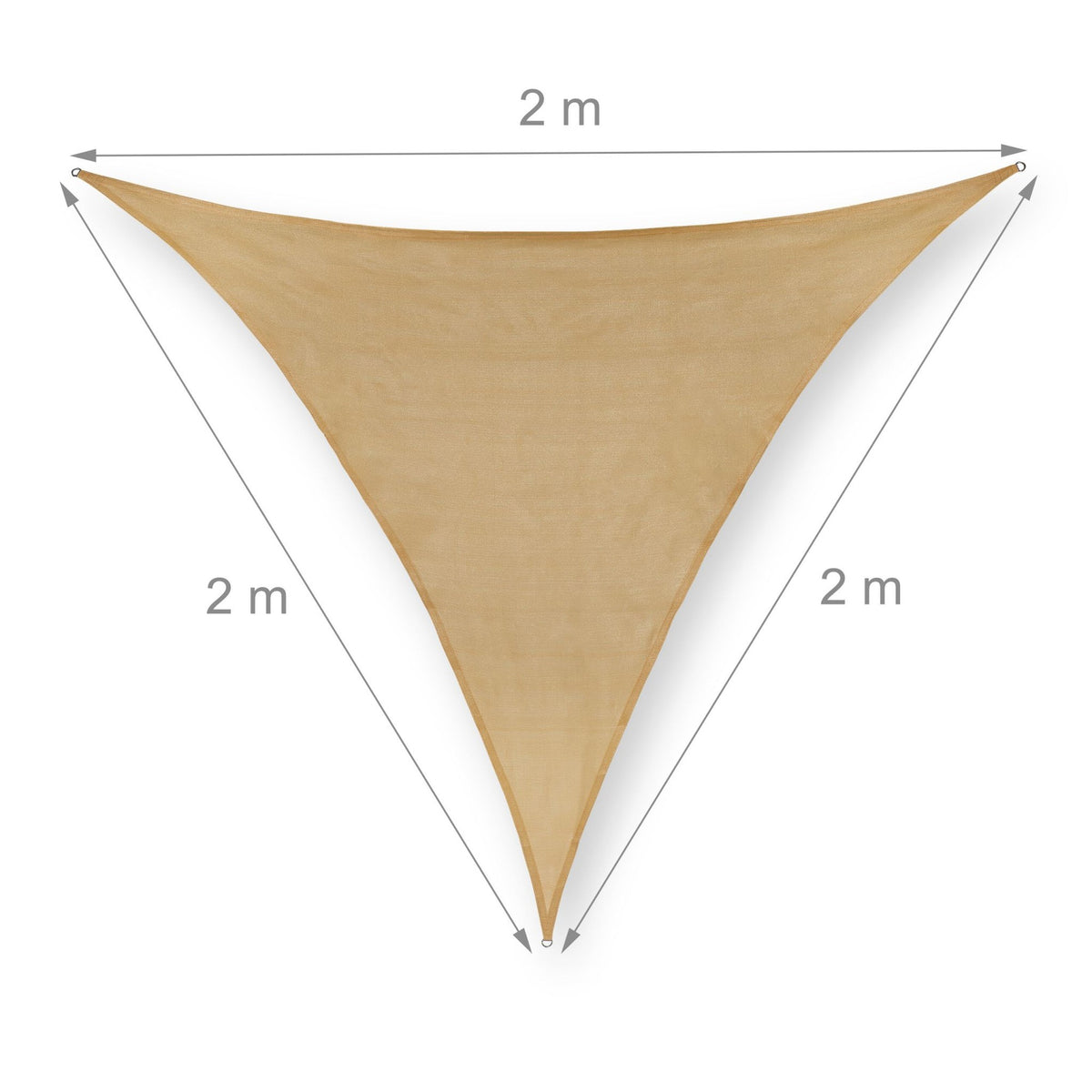 Triangular HDPE Sun Shade Sail – UV Protection, Weather Resistant