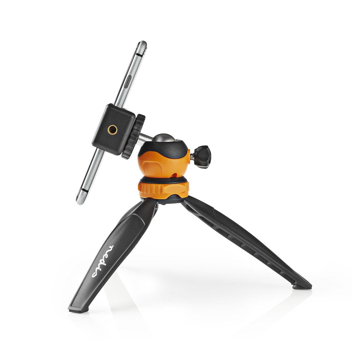 Tripod | Maximum load capacity: 1.5 kg | Minimum working height: 11.0 cm | Maximum working height: 16.0 cm | 1 Segment | Fixed | Suitcase included | ABS / Nylon | Orange / Black