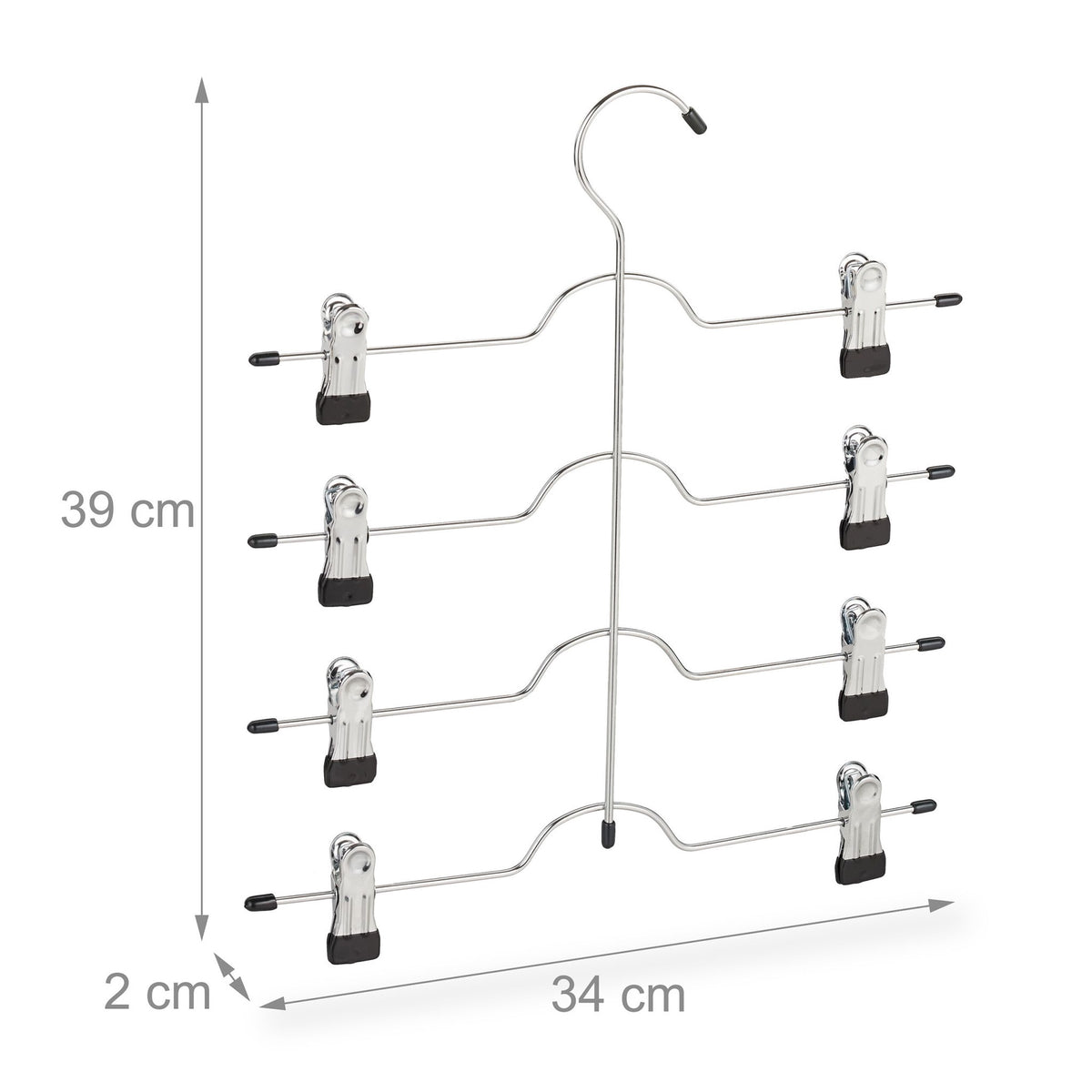 Trouser hanger set of 2