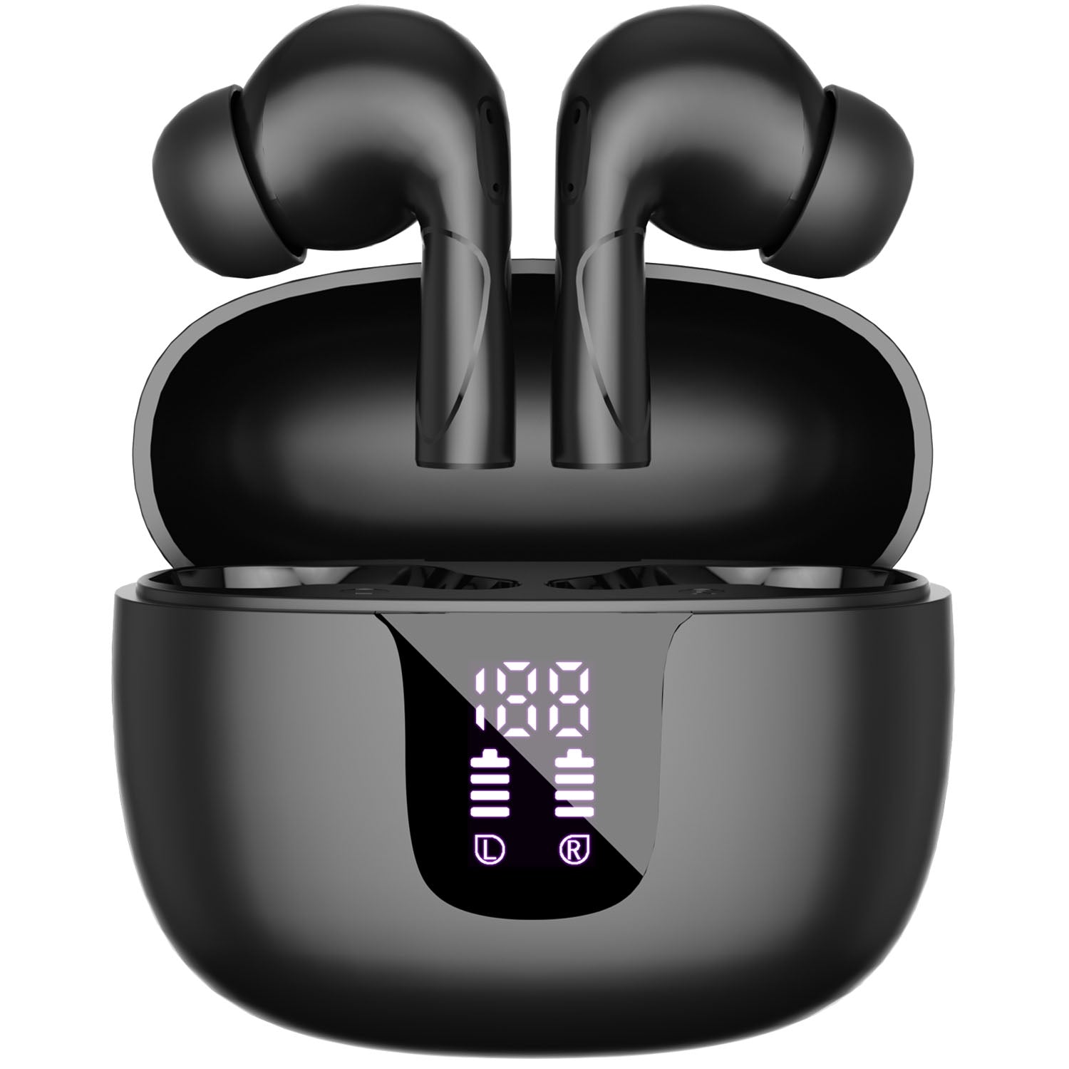 True Wireless In-Ear Earbuds, AI Translation, Black