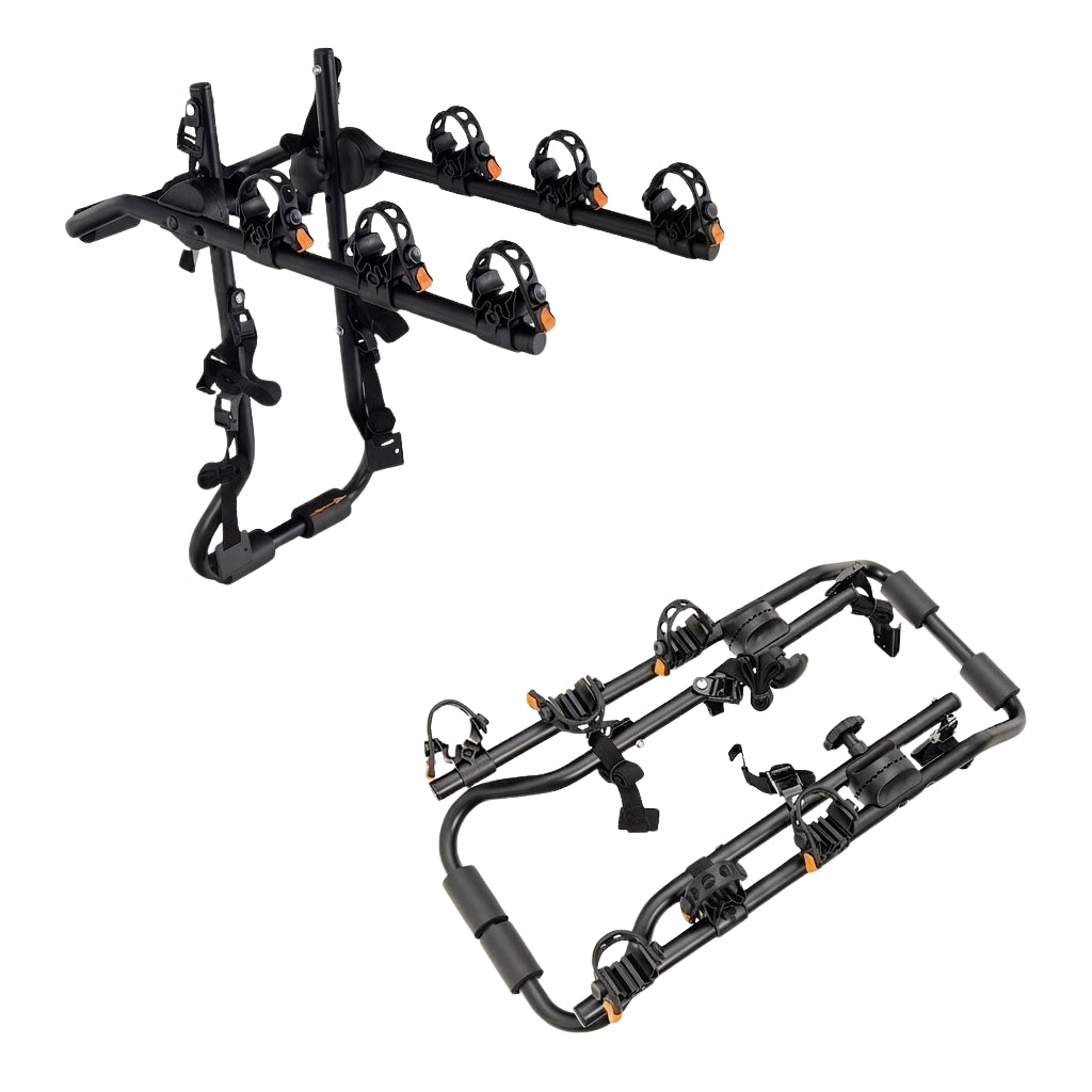 Trunk Bike Rack for 3 Bikes, Adjustable Length & Angle