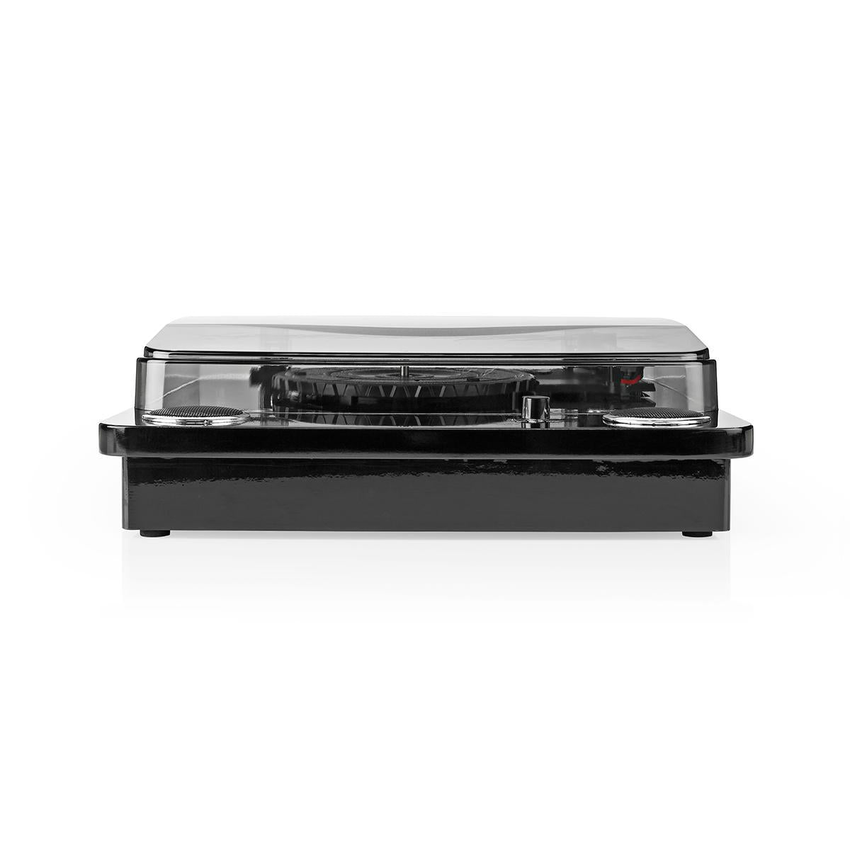 Turntable | 33 / 45 / 78 rpm | Belt Drive | 1x Stereo RCA | Bluetooth® | 18 W | Built-in (pre) amplifier | MP3 conversion | ABS / MDF | Black