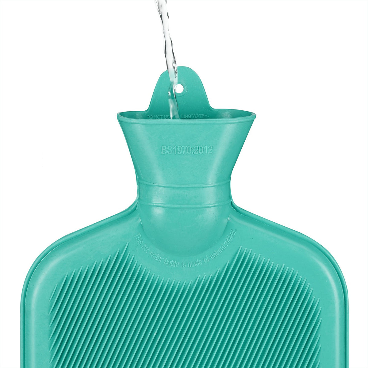 Turquoise Hot Water Bottle 2L