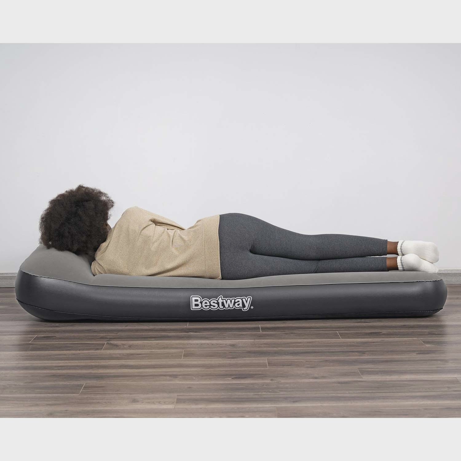 Twin Air Mattress with USB Pump, 1.88m x 99cm x 30cm