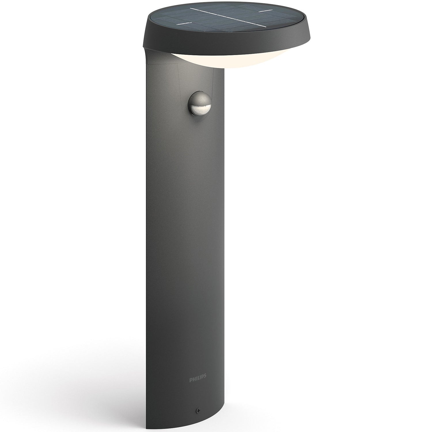 Tyla Pedestal Solar cell IR sensor Ultra Efficient LED 255lm IP44 Anthracite