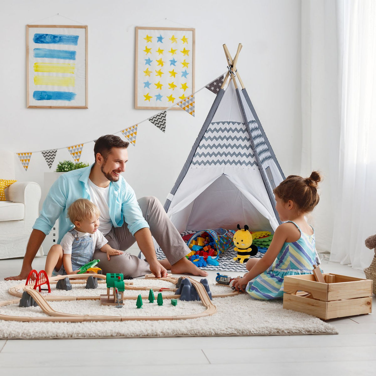 Typical tent for children