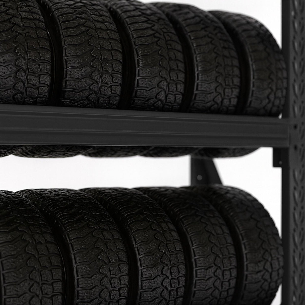 Tyre Rack for 21 Car Tyres – Adjustable Storage