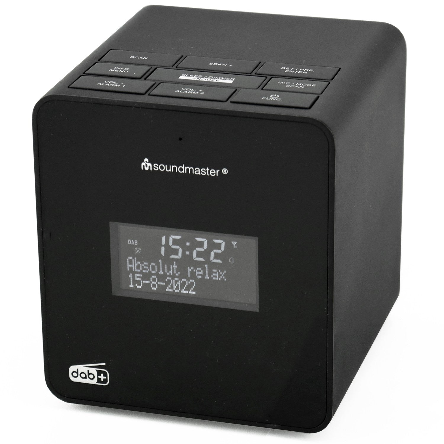 UR109SW Clock radio with recording for your own message