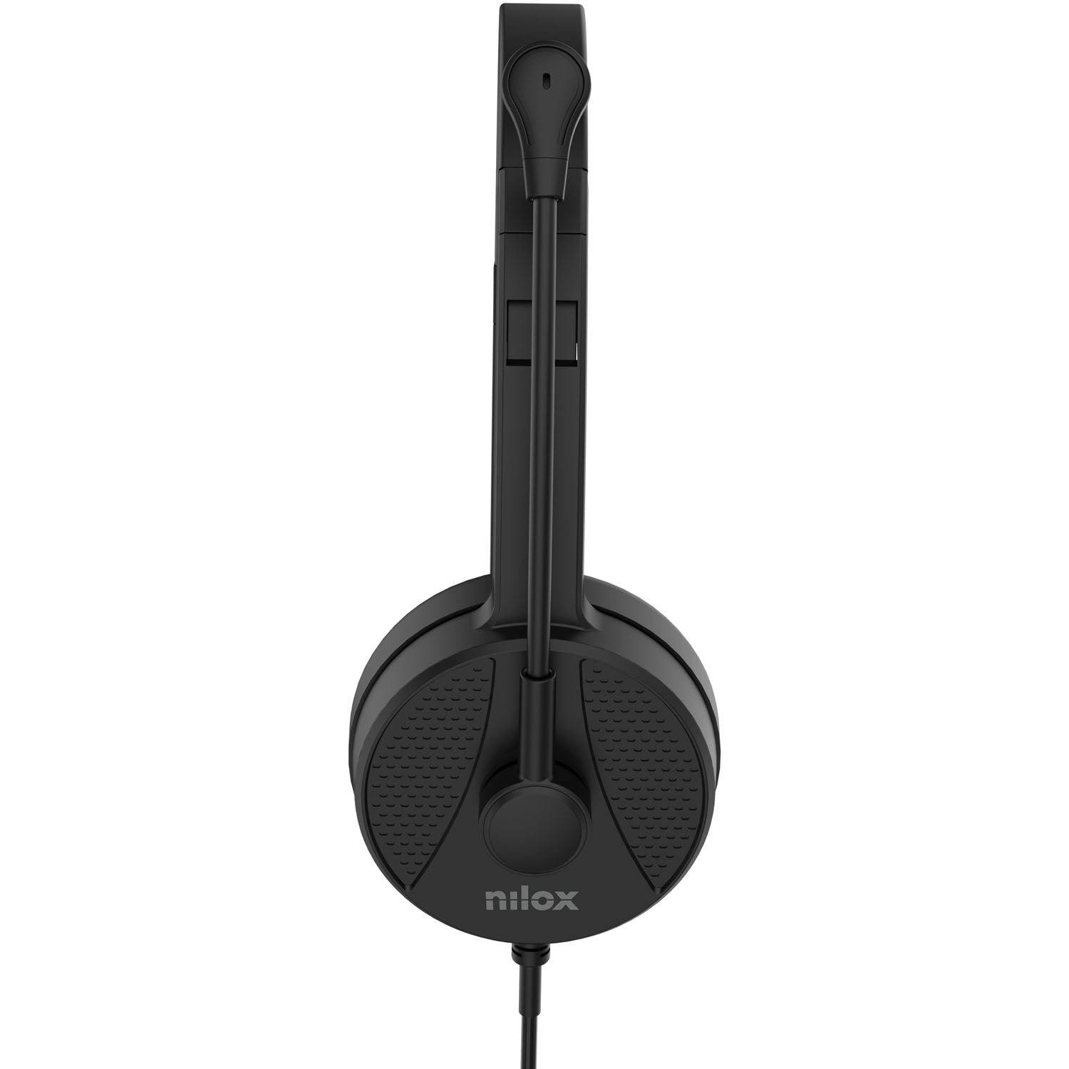 USB-A Headset with Microphone, On-Ear, Black