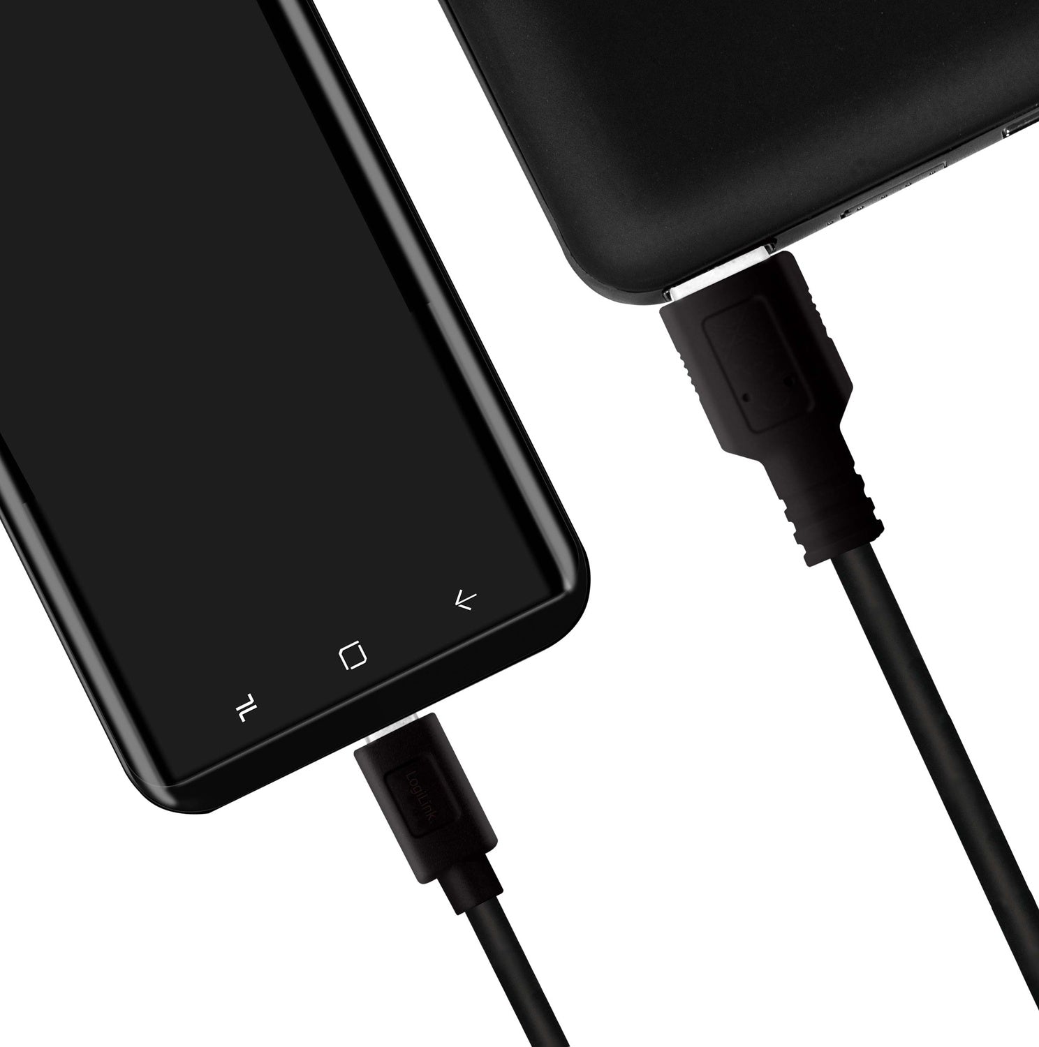 USB-A - USB-C cable USB 3.2 Gen1 15W 0.15m