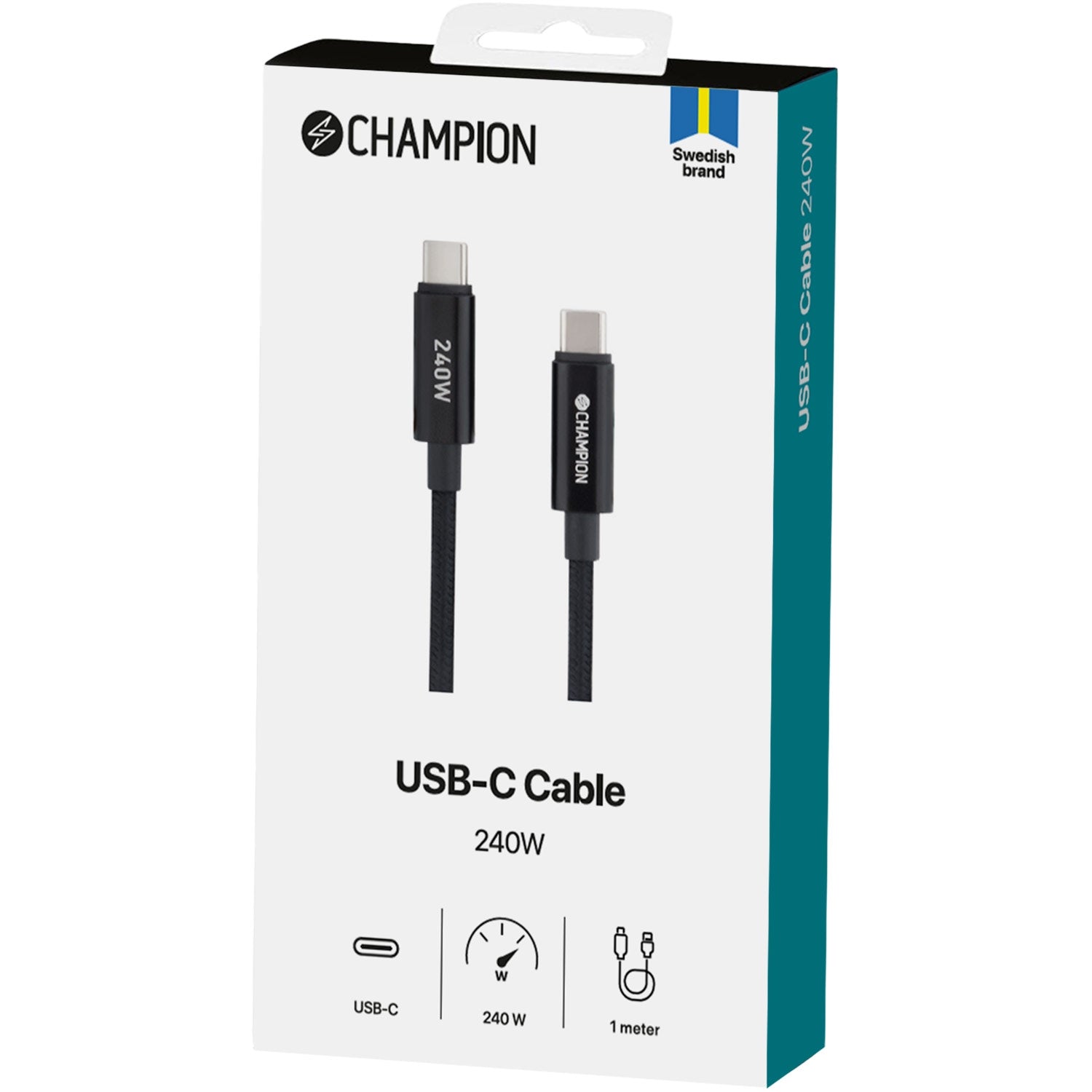 USB-C Cable 240W 1m Black