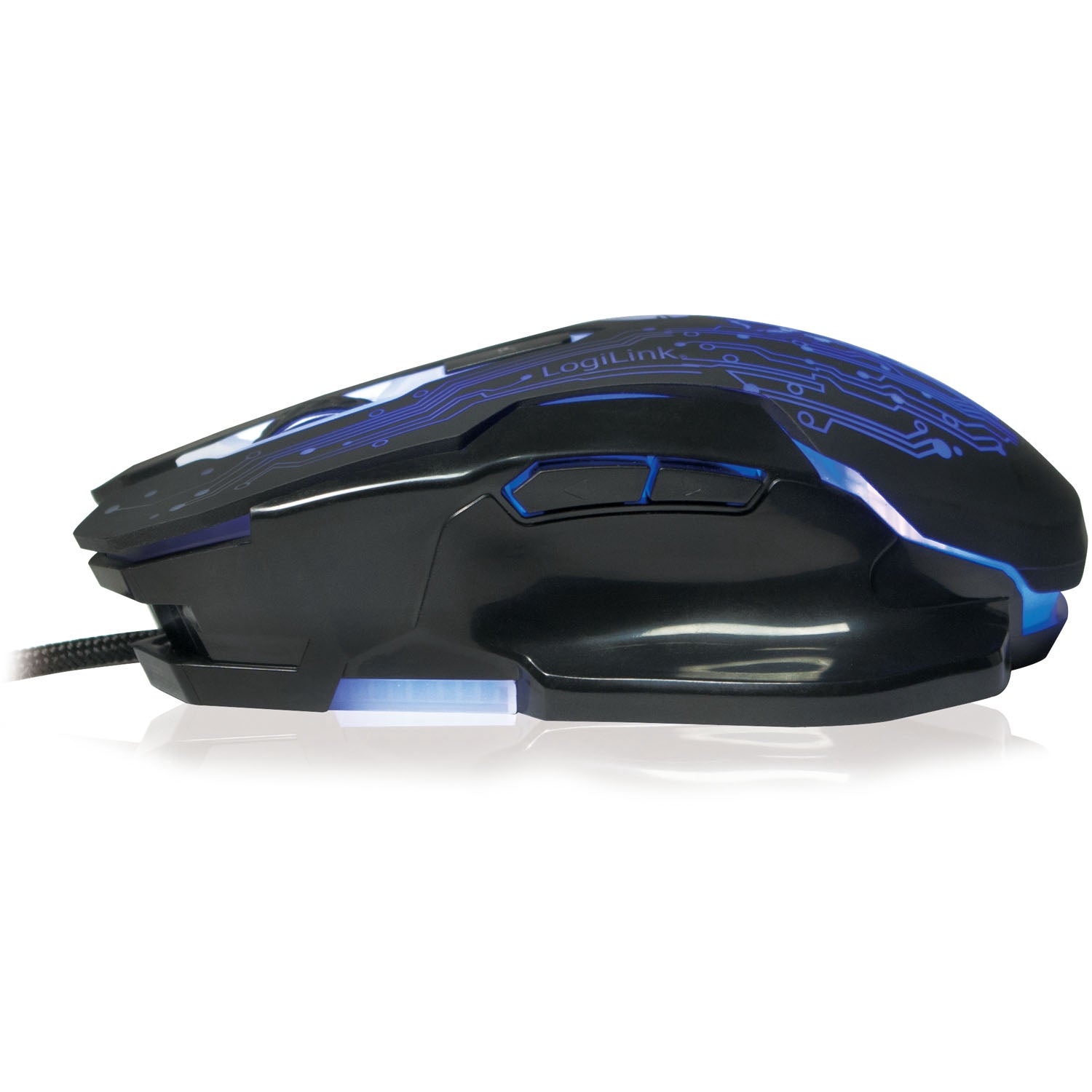 USB Gaming Mouse, 2400 DPI, 6 Buttons, LED Indicator
